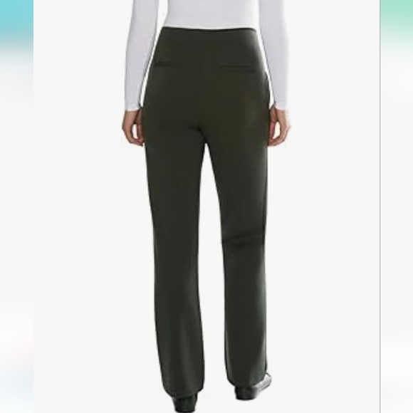 NWT Matty M Women's Pull On Straight Leg Office Pants Dark Olive (Green) XXL - Picture 3 of 7